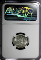 GREAT BRITAIN George VI Silver 1940 6 Pence NGC AU55  KM# 852 (217)