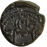 SICILY Italian states William II (1166-1189) AE 1 Follaro Lion Biaggi-1232 (42)