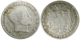 Italian States KINGDOM OF NAPOLEON Silver 1814 M 1 Lira Milan C# 8.1 (23 492)