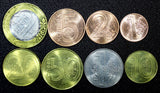 BELARUS 2009 FULL SET OF 8 COINS (1,2,5,10,20,50 Kopeck ,1,2 Rubles ) UNC/BU