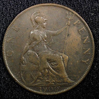Great Britain Victoria Bronze 1900 1 Penny 30.8 mm  KM# 790 (22 507)