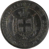 Italian States TUSCANY 1859  2 Centesimi  Provisional Government  C# 82 (19 276)