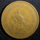 Mexico ESTADOS UNIDOS MEXICANOS Bronze 1944 5 Centavos KM# 424 (23 692)