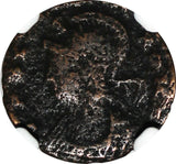 ROMAN Constantinian Dynasty AE3/4 Nummus AD 330-340 / She-Wolf &Twins NGC (115)