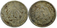 Mexico ESTADOS UNIDOS MEXICANOS Silver 1905 M 10 Centavos KM# 428 (22 398)