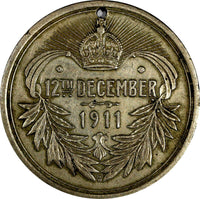 GREAT BRITAIN MEDAL George V & Mary Coronation Durbar - 1911; 12th December 32mm