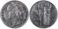 Italy Stainless Steel 1975 R 100 Lire large type 27,8 mm KM# 96.1 (21 465)
