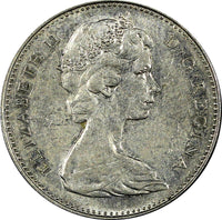 Canada Elizabeth II 1968 5 Cents KM# 60.1  (21 549)