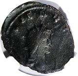 ROMAN.Gallienus AD 253-268  BI Double-Denarius / Rev. Providentia  NGC (014)