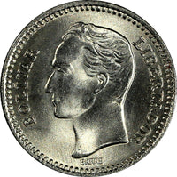 Venezuela 1965 25 Centimos Bolivar Y# 40 (18 603)