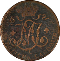 German States BERG Maximilian IV Joseph Copper 1802 R.1/2 Stüber KM# 2 (18 246)