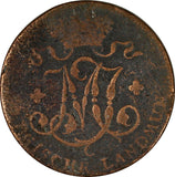 German States BERG Maximilian IV Joseph Copper 1802 R.1/2 Stüber KM# 2 (18 246)