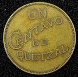 GUATEMALA Brass 1932 1 Centavo Royal British Mint 1st Year Type KM# 249 (22 835)