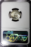FRANCE Silver 1917 50 Centimes NGC MS62  KM# 854 (132)