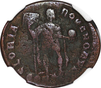 WESTERN ROMAN Honorius AD 393-423 AE2  /Rev. Glory of the Romans NGC (001)