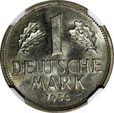 Germany-Federal Republic 1950 J 1 Mark NGC MS63 BETTER DATE 1st TYPE KM#110(031)