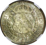 SWEDEN Gustaf V Silver 1912 W 2 Kronor NGC MS62 TOP GRADED  RARE  KM# 787 (019)