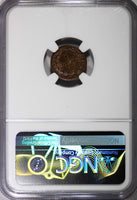 Italy Vittorio Emanuele III 1903 R 1 Centesimo NGC MS64 BN  KM# 35 (001)