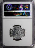 Germany, Weimar Republic Aluminum 1922 D 50 Pfennig NGC MS63 KM# 27 (080)