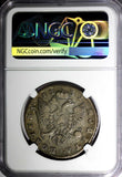 RUSSIA Elizabeth Silver 1751 SPB IM Poltina 1/2 Rouble NGC F15 VERY RARE C# 18.4