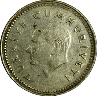 Turkey Nickel-Bronze 1992 5000 Lira KM# 1025 (18 635)