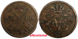 Sweden Frederick I Copper 1747 1 Ore, S.M.   KM# 416.1  (6407)