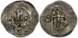 German States SCHWABISCH HALL Silver ND (1250-1300) 1 Hand Heller Saur# 1364 (4)