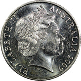 Australia Elizabeth II Copper-Nickel 2009 20 Cents 28.65mm UNC KM# 403 ( 977)
