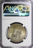 Great Britain Elizabeth II 1963 1/2 Crown NGC MS63 Light Toned KM#907 (009)