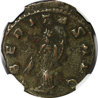 ROMAN.Gallienus AD 253-268  BI Double-Denarius / Rev. LIBERTAS  NGC (071)