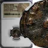 ROMAN SALONINUS son GALLIENUS Caesar AD 258-260 Double-Denarius /Priestly NGC(1)