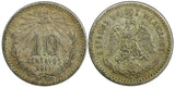 Mexico ESTADOS UNIDOS MEXICANOS Silver 1911 M 10 Centavos KM# 428 (397)