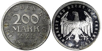 Germany - Weimar Republic PROOF 1923 E 200 Mark Mintage-4 095 SCARCE KM# 35 (00)