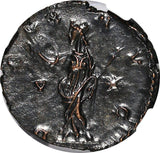 Romano-Gallic Bi Double Denarius Victorinus AD 269-271 Goddess Peace NGC Ch AU(9