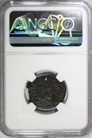 Roman Constantius II AD 337-361 AE Centenionalis /Soldier Horseman NGC Ch XF (0)