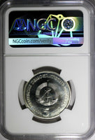 Germany-Democratic Rep.1982 A 5 Mark Goethe's Weimar Cottage NGC MS65 KM#85(010)