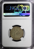 Great Britain Edward VII Silver Matte Proof 1902 1 Shilling NGC PF62 MATTE KM800