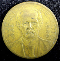 BRAZIL Floriano Peixoto Aluminum-Bronze 1939 2000 Reis KM# 551 (23 001)