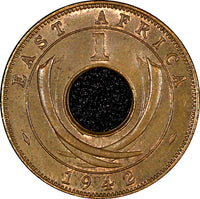 East Africa George VI Bronze 1942 1 Cent UNC KM# 29 (21 587)