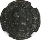 ROMAN Gallus Half Centenionalis AD 351-354 /BATTLE Soldier Horse man NGC.(122)
