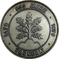 Germany Medal 1479-1979 500 Years Varnhalt district of Baden-Baden 35mm (18 334)