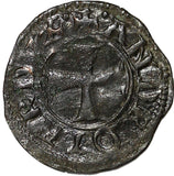 VENICE Andrea Contarini (1368-1382) Silver 1 Tornesello Toned Paol# 6 (15 187)