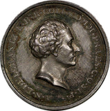 SWEDEN  Silver 1821 MEDAL A.N.Edelcrantz Memorial Medal 31 mm by M.Frumerie AU