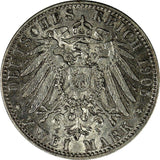 German States BAVARIA Otto Silver 1905 D 2 Mark KM# 913 ( 19 237)