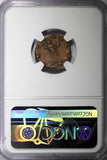 ROMAN.Gallienus AD 253-268  BI Double-Denarius / Rev. SOL,Sun,Globe NGC (001)