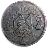 Sweden Adolf Frederick Copper 1760 2 Ore, S.M. Mintage-558,000 KM# 461 (4549)