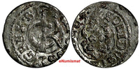 Livonia Riga CARL XI of Sweden Silver 1663 Solidus,Schilling XF KM#55 (15 030)