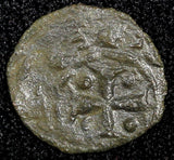 SICILY Italian states Manfred (1258-1266) Billon 1 Denaro 0.38g.Spahr-178 (122)