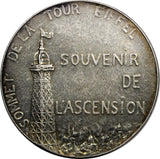 FRANCE Bronze Silver Medal 1900 ART MEDAL PARIS.EIFFEL TOWER.SCARCE 41 mm (9668)