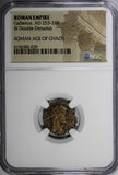 ROMAN.Gallienus AD 253-268  BI Double-Denarius / Rev. Sun god Sol,  NGC (039)